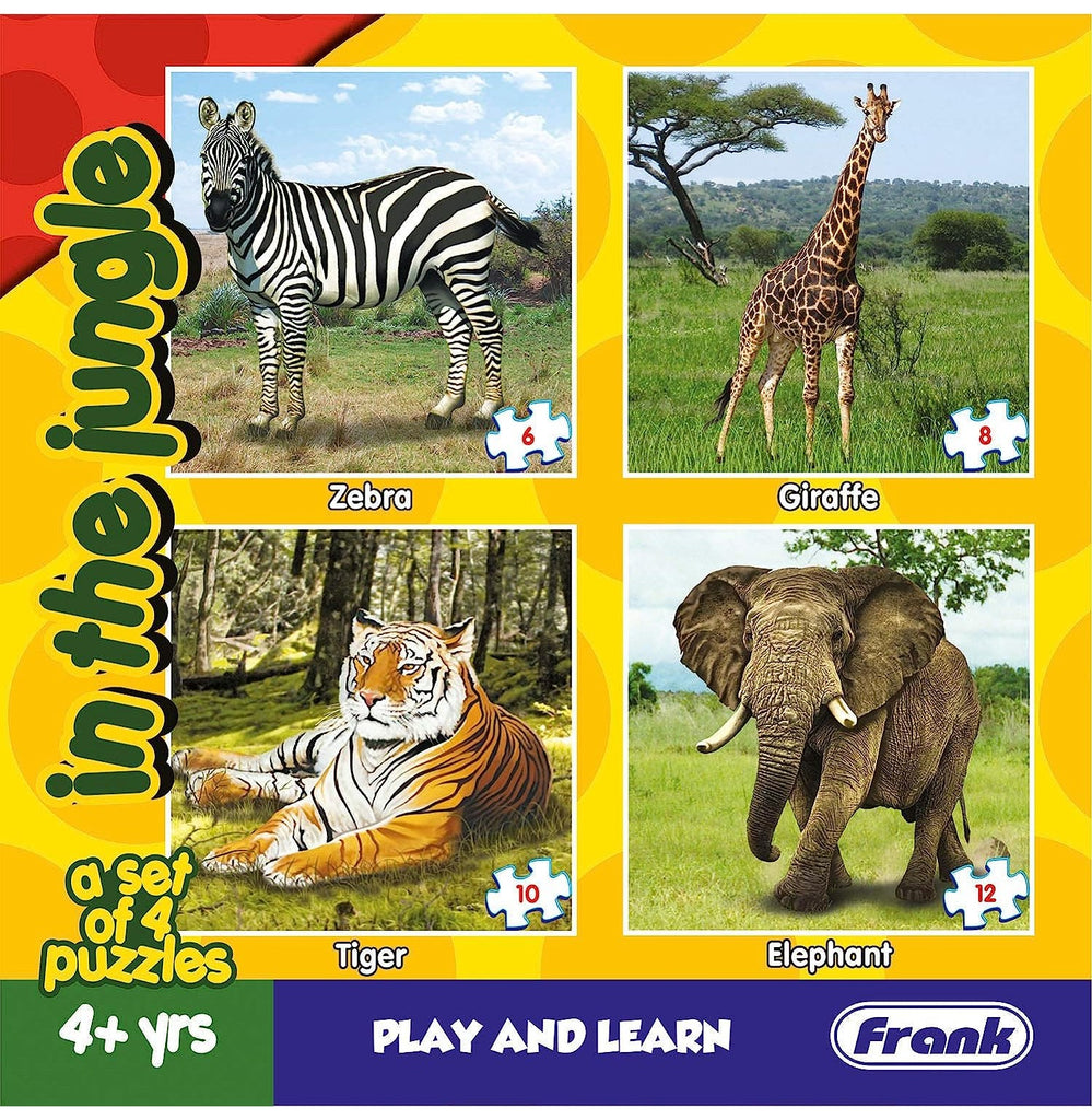 Frank Masha The Bear 4 In 1 Puzzle - Crossword.in 