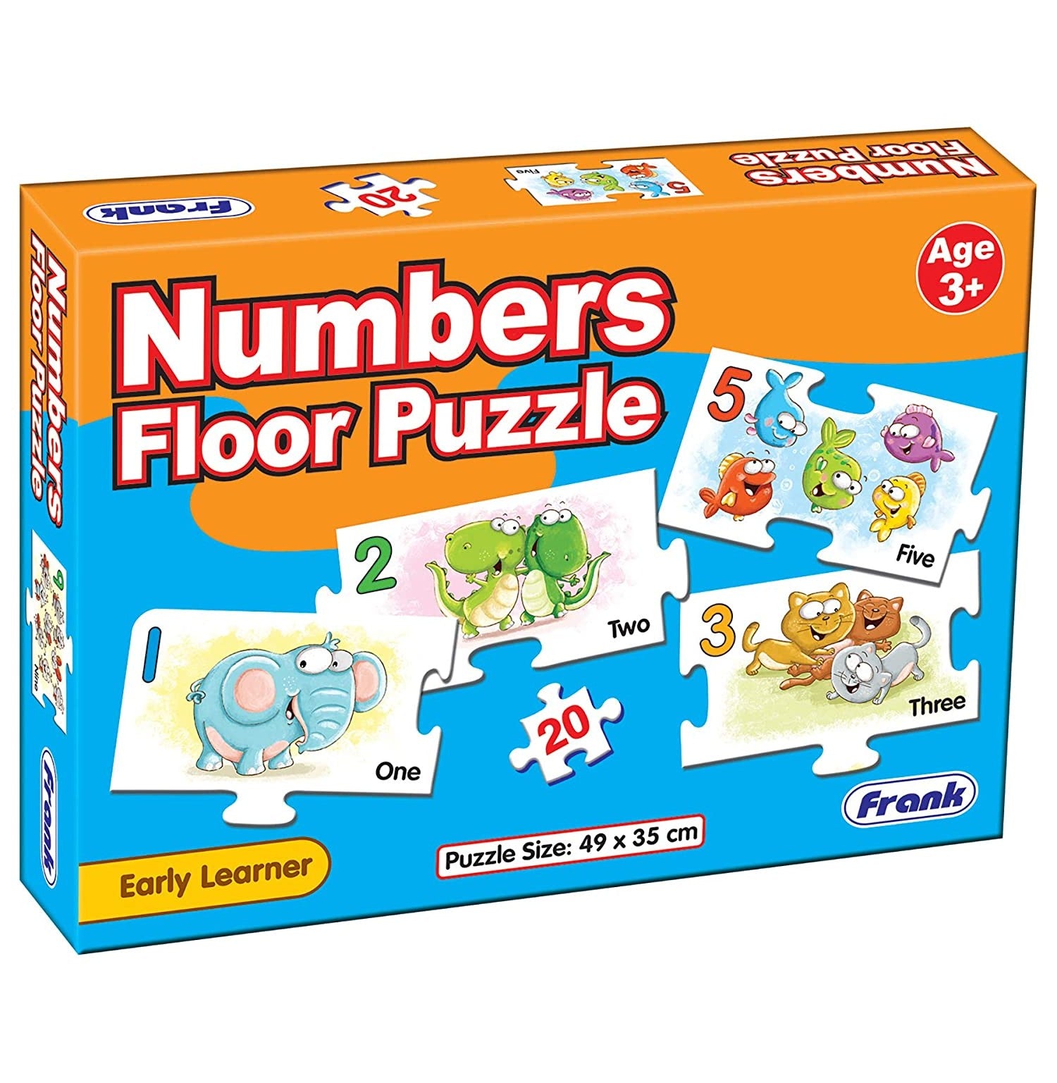 Frank Numbers Floor Puzzle