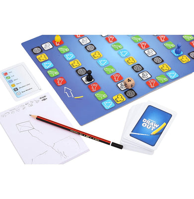 imagFrank Original Draw Out Board Game - Fun Family Board Game
