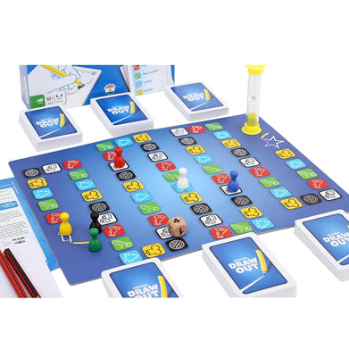 imagFrank Original Draw Out Board Game - Fun Family Board Game