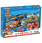 image //www.c...Frank Paw Patrol 3 In 1 Puzzle - 48Pcs