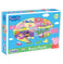 imag2Frank Peppa Pig Round Jigsaw Puzzle- 66 Pcs