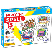 imagFrank Play 'N' Spell 15 Puzzle 10%OFF, 3-5 Years Toys & Games, 6-8 Years Toys & Games, Activity, Beyond Books, BOOKS5, Educational, Frank, Frank Play 'N' Spell 15 Puzzle, Non Discounted Products, Puzzles, Toys & Games crossword.in