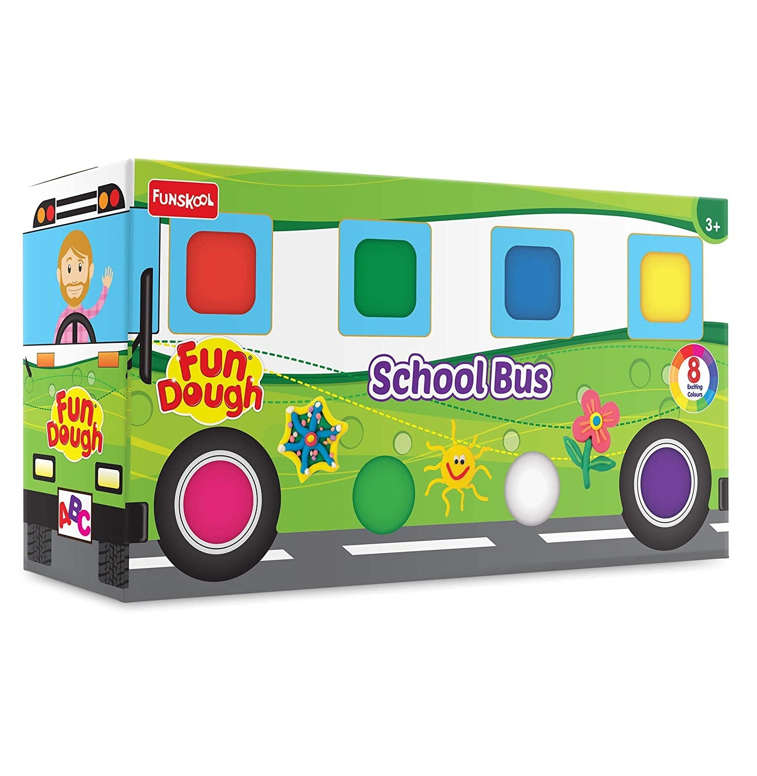 Fun Doh School Bus Playset  Unleash Creativity And Imagination