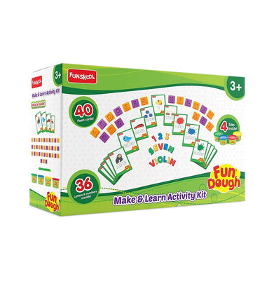 imagFundough - Make & Learn Activity Kit, Cutting, Shaping and Learning