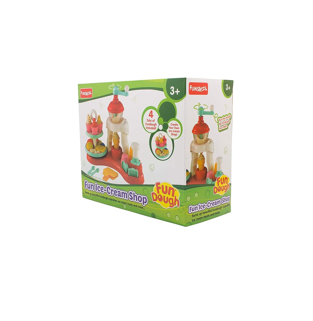 Funskool Fun Dough Ice Cream Shop - Multi Colour Carton - Crossword.in 