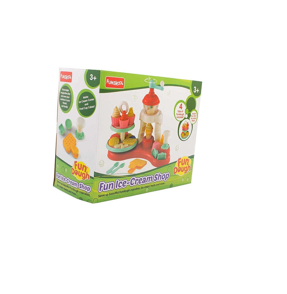 Funskool Fun Dough Ice Cream Shop - Multi Colour Carton - Crossword.in 