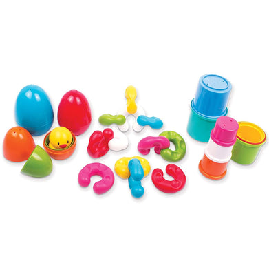 imagFunskool Link Stack N Nest Toys Set 1073100