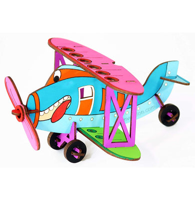 imagFunvention 3D Coloring Models Bi-Plane Model 3D Puzzle 10%OFF, 3-5 Years, 6-8 Years, Beyond Books, BOOKS5, Funvention, Funvention 3D Coloring Models Bi-Plane Model 3D Puzzle , Non Discounted Products, Puzzles, Toys & Games crossword.in