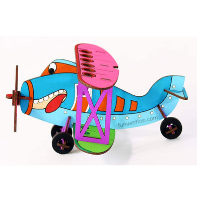 imagFunvention 3D Coloring Models Bi-Plane Model 3D Puzzle 10%OFF, 3-5 Years, 6-8 Years, Beyond Books, BOOKS5, Funvention, Funvention 3D Coloring Models Bi-Plane Model 3D Puzzle , Non Discounted Products, Puzzles, Toys & Games crossword.in