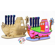 image //www.c...Funvention 3D Coloring Models Ship Model 3D Puzzle