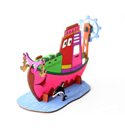 image //www.c...Funvention 3D Coloring Models Ship Model 3D Puzzle