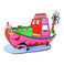 imag2Funvention 3D Coloring Models Ship Model 3D Puzzle