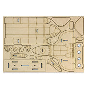 image //www.c...Funvention 3D Coloring Models Space Shuttle Model 3D Puzzle