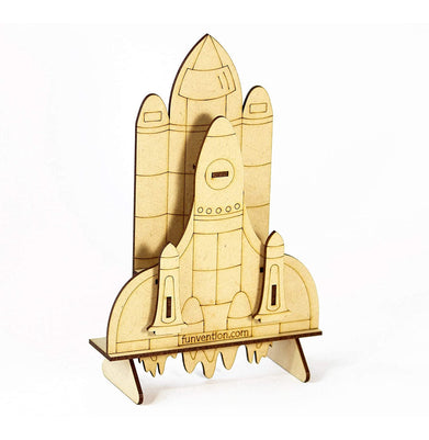 imagFunvention 3D Coloring Models Space Shuttle Model 3D Puzzle