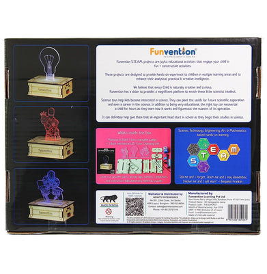 imagFunvention 3D Holographic Lamp - Superhero-Fsk3Dhlp01