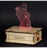 image //www.c...Funvention 3D Holographic Lamp - Superhero-Fsk3Dhlp01