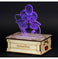 imag8Funvention 3D Holographic Lamp - Superhero-Fsk3Dhlp01