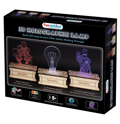 imagFunvention 3D Holographic Lamp - Superhero-Fsk3Dhlp01