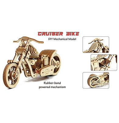 imagFunvention Cruiser Bike Diy Mechanical Modeltoy