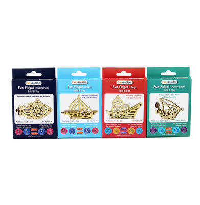 imagFunvention 'Fun Fidgets - Ships - Pack Of 24-Fskff2So24