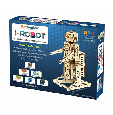 imagFUNVENTION I-ROBOT DIY WALKING ROBOTIC MODEL 10%OFF, 9-12 Years, Beyond Books, Blocks & Construction, BOOKS5, Educational, Funvention, FUNVENTION I-ROBOT DIY WALKING ROBOTIC MODEL, Non Discounted Products, Teen, Toys & Games crossword.in
