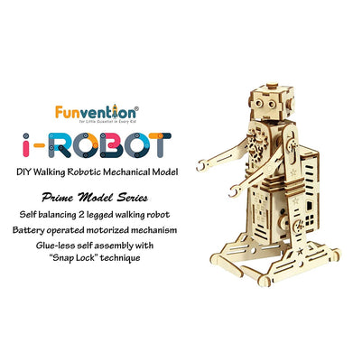imagFUNVENTION I-ROBOT DIY WALKING ROBOTIC MODEL 10%OFF, 9-12 Years, Beyond Books, Blocks & Construction, BOOKS5, Educational, Funvention, FUNVENTION I-ROBOT DIY WALKING ROBOTIC MODEL, Non Discounted Products, Teen, Toys & Games crossword.in