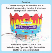 image //www.c...Funvention Spin Art Machine & Drawbot