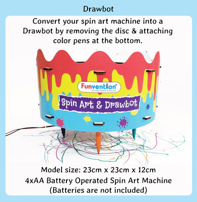 imagFunvention Spin Art Machine & Drawbot