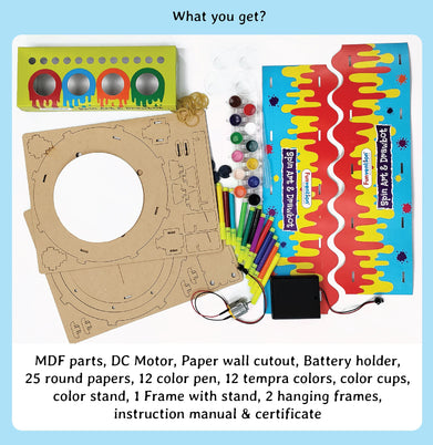 imagFunvention Spin Art Machine & Drawbot