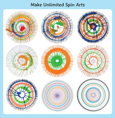 imagFunvention Spin Art Machine & Drawbot