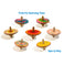 imag5Funvention Spinning Tops Solar System Set Of 7