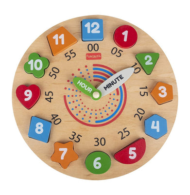 imagGiggles - My Clock, Shape sorting clock puzzle