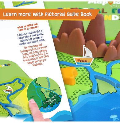 imagImagimake Kid's Mapology - Physical Features of India
