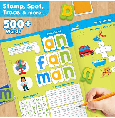 imagImagimake Learn To Spell-Preschool Learning Activities-Includes Sight Words, CVC letters, Phonics Books for Beginners 10%OFF, 3-5 Years Toys & Games, 6-8 Years Toys & Games, Beyond Books, BOOKS5, Educational, Learn to Spell, Non Discounted Products, Toys & Games crossword.in