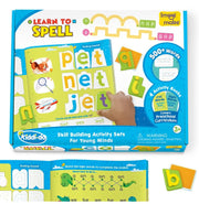 image //www.c...Imagimake Learn To Spell-Preschool Learning Activities-Includes Sight Words, CVC letters, Phonics Books for Beginners
