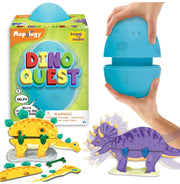 image //www.c...Imagimake Mapology Dino Quest - 3D Puzzle Dinosaur Toys - Stegosaurus, Triceratops, Pachycephalosaurus