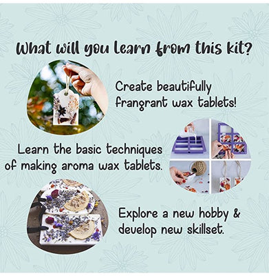 imagKalakaram Aroma Wax Tablet Making DIY Kit