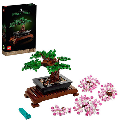imagLEGO Bonsai Tree 10281 Building Kit 878 Pieces