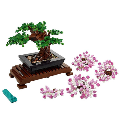 imagLEGO Bonsai Tree 10281 Building Kit 878 Pieces