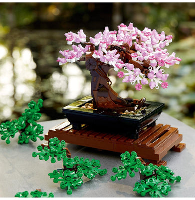 imagLEGO Bonsai Tree 10281 Building Kit 878 Pieces
