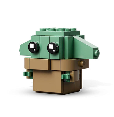 imagLEGO BrickHeadz Star Wars The Mandalorian & The Child 75317 Building Kit 295 Pieces