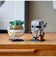 image //www.c...LEGO BrickHeadz Star Wars The Mandalorian & The Child 75317 Building Kit 295 Pieces