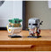 imag6LEGO BrickHeadz Star Wars The Mandalorian & The Child 75317 Building Kit 295 Pieces