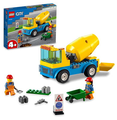 imagLEGO City Cement Mixer Truck 60325 Building Kit 85 Pieces