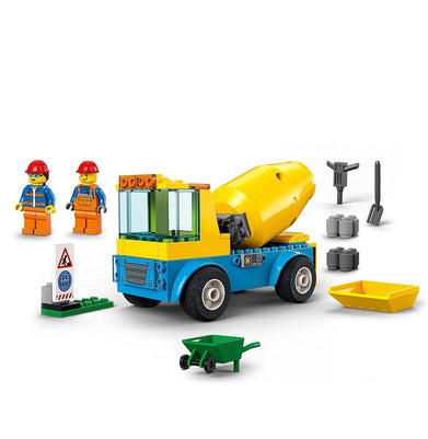 imagLEGO City Cement Mixer Truck 60325 Building Kit 85 Pieces