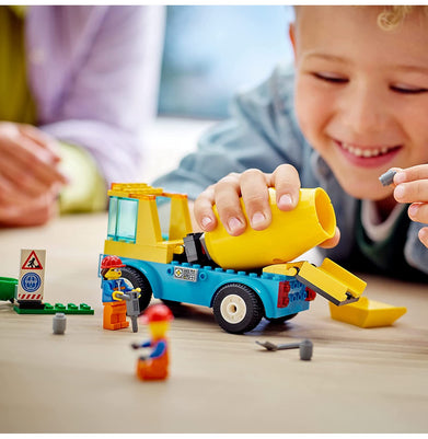 imagLEGO City Cement Mixer Truck 60325 Building Kit 85 Pieces