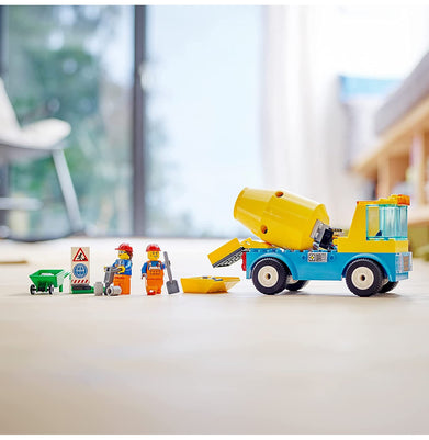 imagLEGO City Cement Mixer Truck 60325 Building Kit 85 Pieces