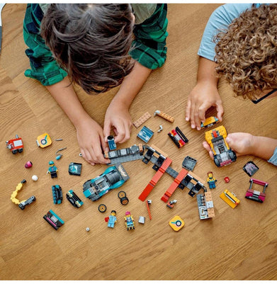 imagLEGO City Custom Car Garage 60389 Building Toy Set