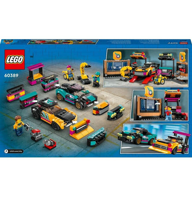 imagLEGO City Custom Car Garage 60389 Building Toy Set